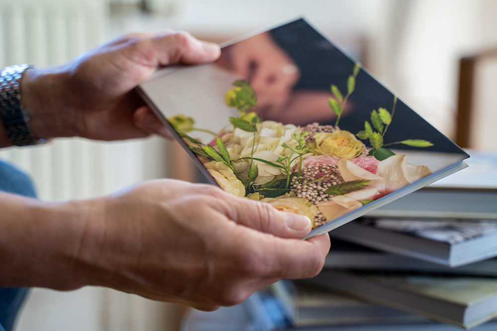 Individuelle Fotobücher mit Hochzeitsfotos